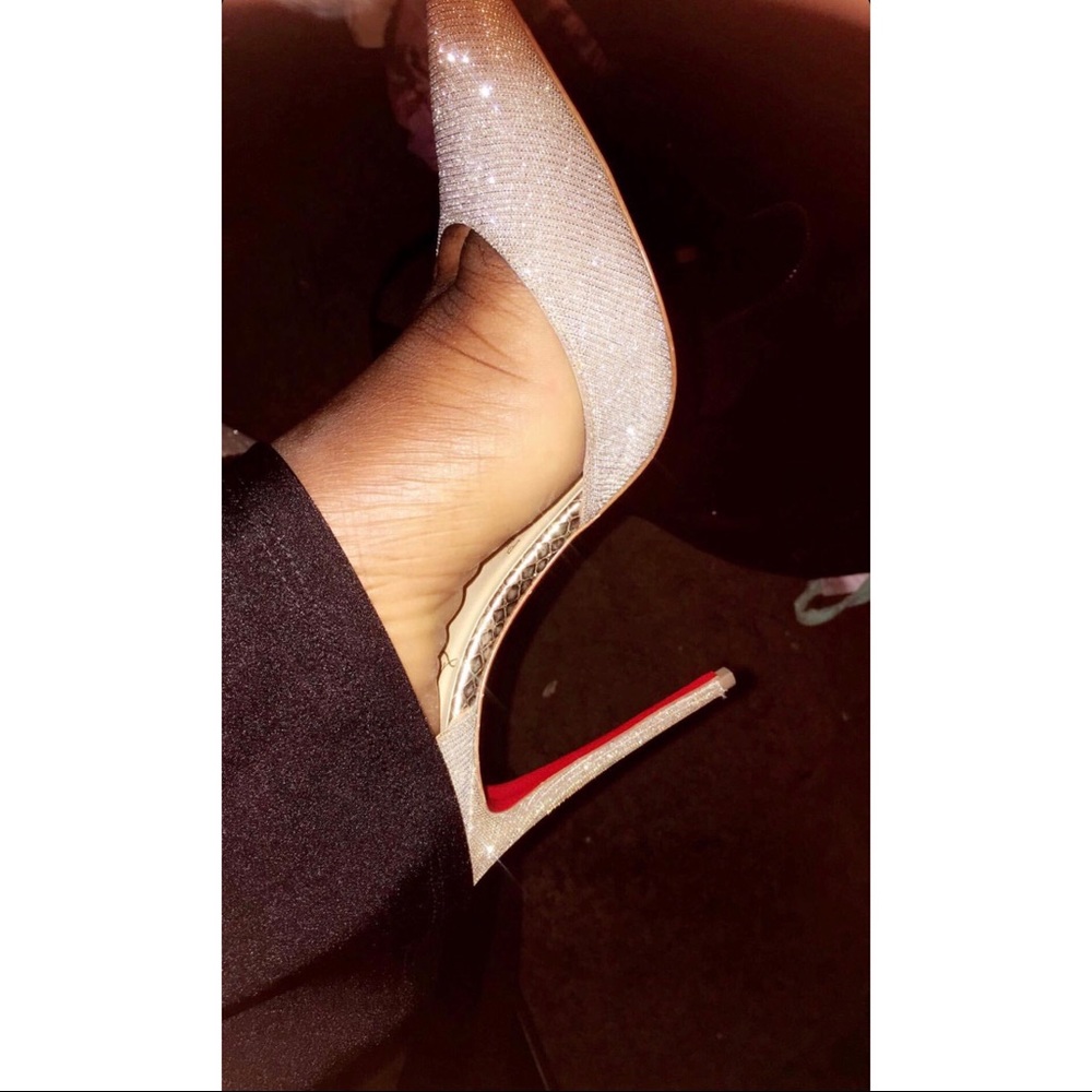 Christian Louboutin New Iriza Half D’Orsay Pumps